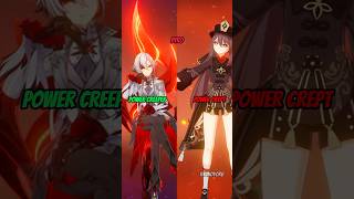 Genshin Impact Power Creeper vs Power Crept Characters genshinimpact genshin 原神 hoyoverse [upl. by Hailey]