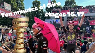 Ten Minutes of Giro stages 16 and 17 cycling comedy giroditalia [upl. by Thatcher369]