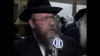 News Reports About Lubavitcher Rebbe Passing [upl. by Itsud468]