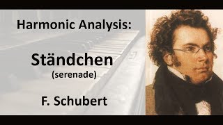 Harmonic Analysis Ständchen Serenade  F Schubert [upl. by Raynata]