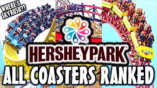 Ranking Every Coaster at Hersheypark [upl. by Assilat554]