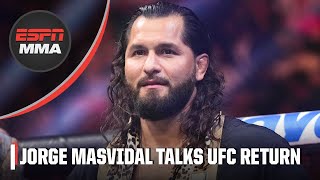 Jorge Masvidal to end retirement wants fight vs Leon Edwards late in the year  ESPN MMA [upl. by Zuleika]