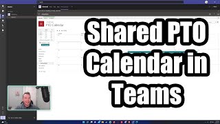 How to Create a PTO Calendar in Microsoft Teams  2022 Simple Guide [upl. by Nonnaihr]