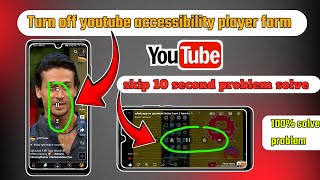 YouTube par accessibility player kayse hataye  how to turn off youtube accessibility player [upl. by Aicilaanna]