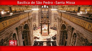 Papa Francisco  Basílica de São Pedro Santa Missa Encerramento Sínodo dos Bispos 20181028 [upl. by Carleen667]