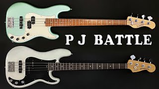 Sadowsky MetroLine Hyb VS Fender Performer Precision  PJ Battle [upl. by Alisen]