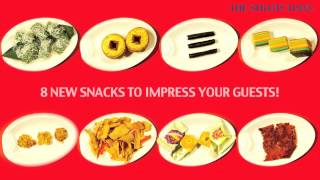 8 new snacks to impress your guests [upl. by Shep]