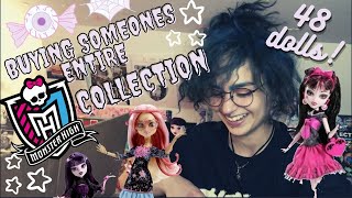 Buying Someones Monster High Collection [upl. by Viglione]