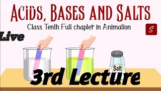 Acids Bases salts acids bases and salts and their properties pHvalue pH Hydrogen ion conc 🙏🏻🤳✍ [upl. by Natye]