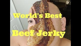 The Worlds Best Beef Jerky Review [upl. by Ehman]