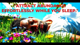 quotAttract Abundance Effortlessly While You Sleepquot [upl. by Lauretta294]