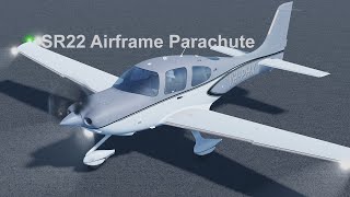 Project SR22 Cirrus Airframe Parachute Test 1 [upl. by Holloway]