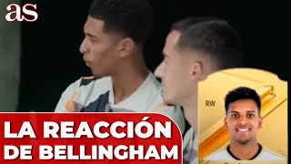 La REACCIÓN de BELLINGHAM al enterarse de que el FIFA le PUNTÚA mejor a BRAHIM que él [upl. by Hedve229]