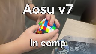 MoYu Aosu v7 Written Impressions 2848 Official 4x4 Average [upl. by Neerac]