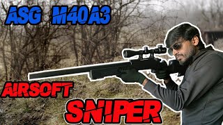 Airsoft Sniper Unboxing  ASG McMillan M40A3 150  By The Airsoft Indian [upl. by Phalan932]