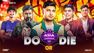 ASIA CHAMPIONSHIP 🔥🚀 DO or DIE Day 2 💀 FT NG GWK UG RNX ZARA nonstopgaming  free fire live [upl. by Eserrehs654]