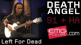 Death Angel plays quotLeft For Deadquot off their new album on EMGtv [upl. by Simone964]