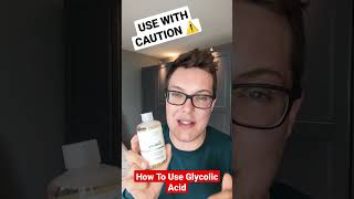 ❌BEWARE THIS VIRAL TONER  How To Use The Ordinary Glycolic Acid 7 Toning Solution shorts [upl. by Ajile654]