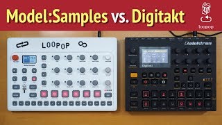 Loopop Review Elektron Model Samples vs Digitakt  10 performance tipshacks [upl. by Balbinder]