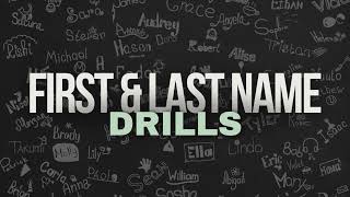 Name Drills First amp Last Steno Dictation [upl. by Claire]