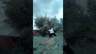 i am  sword backyardcutting nodachi [upl. by Marcin316]