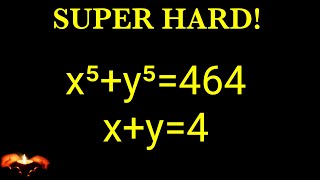 How to Solve x⁵  y⁵  464 and x  y  4 Simultaneously StepbyStep Guide [upl. by Cosette]