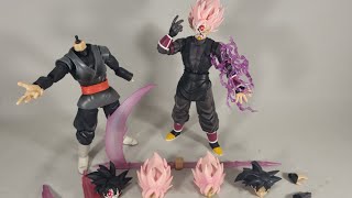 Demoniacal Fit Ultimate Atrocious Dragonball Heroes Xeno Goku Black  Effects Poses and Face Swaps [upl. by Ruyam]