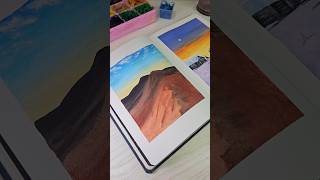 Gouache painting🌵✨️ art artist gouache painting youtubeshorts trendingshorts shorts reels [upl. by Enilemme444]