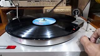 1970 Philips 202 turntable operation ctto song for demo purpose only [upl. by Madelina715]