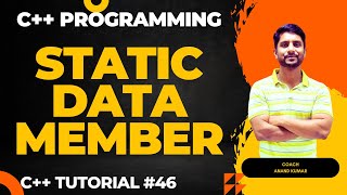 Static Data Member in C  C Programming  In Hindi [upl. by Scot]