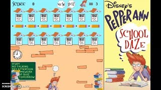 Pepper Ann School Daze Toon Disney Games [upl. by Atsylak201]