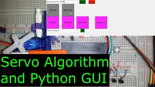 Servo Algorithm and Python GUI 🔴 PIC Microcontroller Programming Tutorial 15 MPLAB in C [upl. by Thora656]