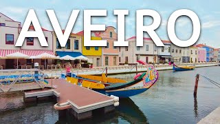 Aveiro Portugal 🇵🇹 Walking Tour HD [upl. by Annasus]