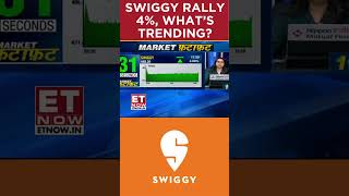 Swiggy Shares Jump 4 Today Whats Causing This Bullish Rally swiggy shorts topstocks [upl. by Elleimac]