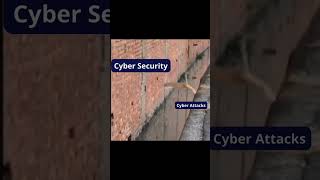 cybersecurity Vs Cyber Attacks cybersecurity cyberattack [upl. by Zorine]