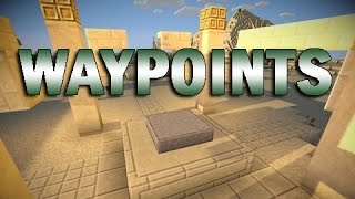 WayPoints MOD Minecraft Pe 0104010X [upl. by Allevon]