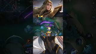 My Lancelot skin in rank ☺️😁  viralvideo  mobilelegends mlbb  lancelot [upl. by Aduhey193]