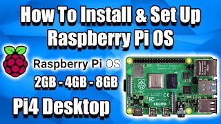 How To Install amp Set Up Raspberry Pi OS  Pi4 Pi3 Pi2 [upl. by Eeznyl767]