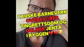 BARNEVERN OVERKJØRTE DOM HVOR MOR VANT DOLKET JENTA I RYGGEN OG TVANGSFLYTTET JENTA TIL FAR 💔💔😭 [upl. by Yim]