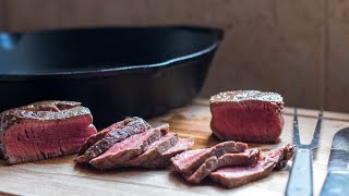 Perfect and Easy Filet Mignon Recipe  Cast Iron Stovetop To Oven  EatSimpleFoodcom [upl. by Trimmer]