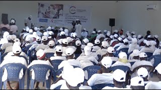 Ziguinchor  le CONFEJES offres 10 lots déquipements sportifs aux écoles [upl. by Alyam272]