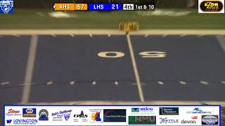 Lovington Football vs Artesia [upl. by Eentruoc]