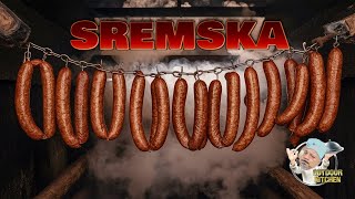 Sremska Kobasica Rezept Geräucherte serbische Paprikawurst selber machen [upl. by Pylle]