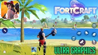 FORTCRAFT MOBILE  ULTRA GRAPHICS GAMEPLAY  iOS  ANDROID [upl. by Chandler836]