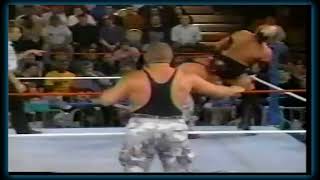 The Bushwhackers Vs Repo Man And Damien Demento on WWF RAW 1993 Manhattan Center [upl. by Aramak]