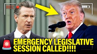 🚨Newsom Calls EMERGENCY SESSION to STOP Trump [upl. by Sidonnie]