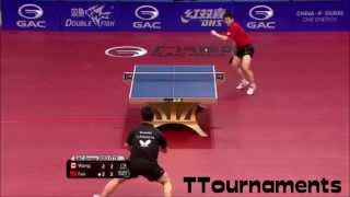 Fan Zhendong Vs Eugene Wang World Tour Grand Finals 2013 [upl. by Tav]