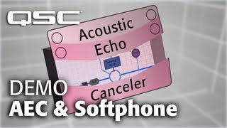 QSYS DEMO Acoustic Echo Canceler [upl. by Hazaki276]