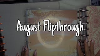 Flipthrough of August 2023 Planners  After the Pen Functional Spreads  Happy Planner and Tul [upl. by Edva236]