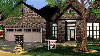 REALISTIC ONE STORY SUBURBAN HOME in The Sims 4 [upl. by Sillig]